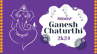 Ganesh Chaturthi Celebrations at MosChipTech  2k24 [upl. by Atinra640]