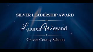 2024 FAME Awards Silver Leadership Award Recipient Lauren Weyand [upl. by Bork736]