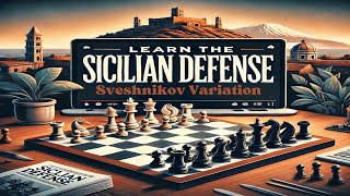 SICILIAN DEFENSE Sveshnikov Variation Black [upl. by Snowman]