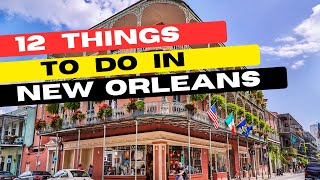 Top 12 Best Things To Do in New Orleans  Travel Guide 2024 [upl. by Korie]