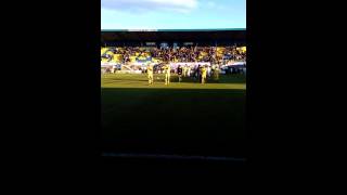 Torquay United fans vs Kidderminster Harriers [upl. by Aicirpac]