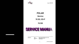 Polar Mohr manuals and diagrams [upl. by Brown]