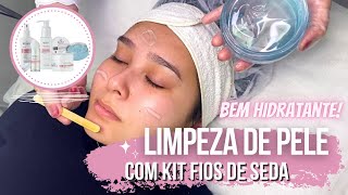 LIMPEZA DE PELE COM KIT FIOS DE SEDA BIOAGE [upl. by Mathre469]