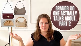 4 DESIGNER BRANDS NO ONE TALKS ABOUT PART 2 [upl. by Prue322]