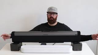 Sonos Beam vs Sonos Playbar Review With Sound Test Comparison [upl. by Ym]