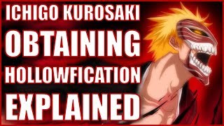 Ichigo Learn Hollowfication  Bleach EXPLAINED [upl. by Pacian291]