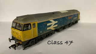 Opening the weathered BR large logo class 47 by Bachmann [upl. by Giltzow]