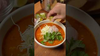 Pozole Rojo cooking pozole pozolerojo shorts [upl. by Ettenuahs981]