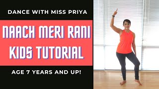 Naach Meri Rani  Guru Randhawa  Nikhita Gandhi  Nora Fatehi  Tanishq B  Dance cover by Vartika [upl. by Mail]