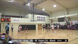 Select 24  AllAround Sports Promotion Girls Basketball Showcase  Game 3 November 2 2024 [upl. by Kunz862]