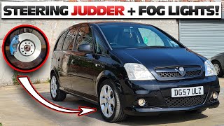 Fixing the STEERING JUDDER on my Vauxhall Meriva VXR [upl. by Ambrosi362]