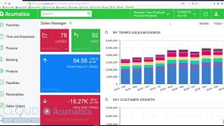 Acumatica Quick Overview [upl. by Yniattirb]