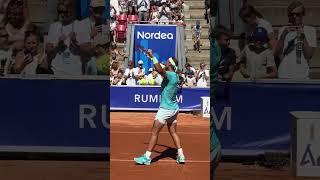 Rafael Nadal match point and celebration at the Nordea Open [upl. by Kolnos]