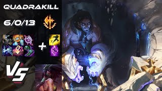 MID Sylas vs Akali QUADRAKILL  EU Challenger Patch 1420 [upl. by Orravan]