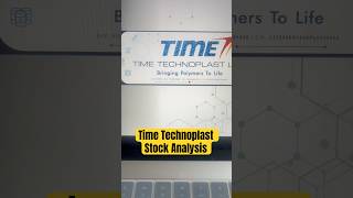 Time Technoplast Ltd  Analysis shorts stockmarket analysis investing watch [upl. by Norvan]