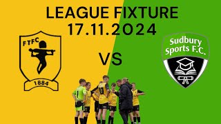 Fakenham Town U14 EJA vs Sudbury Sports U14 EJA [upl. by Felicidad609]