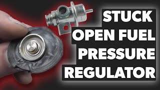 How to Test for a Stuck Open Fuel Pressure Regulator A ScannerDanner Premium Lecture [upl. by Acirej]