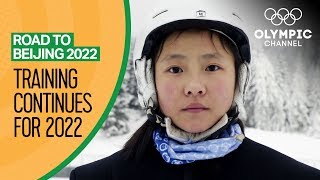 Chinas Future Olympic SkiJumpers Aim for Home Glory  Road to Beijing 2022 [upl. by Nairbal]