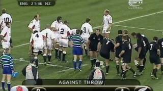 England beat All Blacks in New Zealand  June 2003 Highlights [upl. by Ynafets]