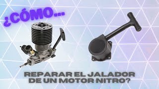 ¿Cómo reparar el arrancador de un motor nitro [upl. by Enerol]