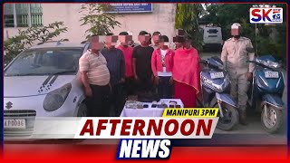 SKTVS AFTERNOON MANIPURI NEWS 231024  0300 PMLIVE [upl. by Eisset]