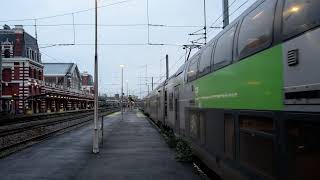 Départ à vide de la Z2655960 en gare de Tourcoing [upl. by Donaldson]