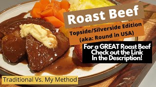 How To Roast Beef Topside  Silverside Round of Beef [upl. by Antoni]