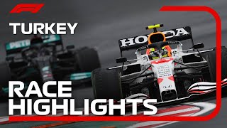 Race Highlights  2021 Turkish Grand Prix [upl. by Zetrok728]