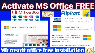 How to activate Microsoft Office key 2023Microsoft 365 PersonalMicrosoft office activation wizard [upl. by Oznecniv]