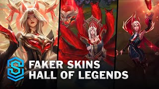 Immortalized Legends Ahri All Forms Comparison League of Legends [upl. by Arella976]