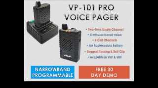 Apollo VP101 Voice Fire Pager Brief Review and Info [upl. by Em694]