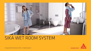 Sika Wet Room System [upl. by Trevorr]