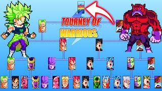 TOURNEY OF WARRIOS  COM TOPPO HAKAISHIN TRUNKS SSJ RAGE E BILLS NO TORNEIO DO PODER [upl. by Sair730]