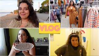 vlog zayıflama BİR GÜNDE NE YİYORUM🤤 BURHANİYE PAZARI 🛍 KETEN TOHUMUNDAN LAVAŞ 🥞 TEMİZLİK 🧼 [upl. by Ydnik]