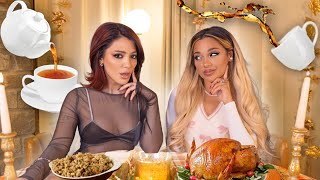 Gossip with Us Over Thanksgiving Dinner  MUKBANG [upl. by Eizdnil598]