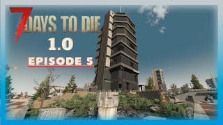 7 Days To Die 10  5  Ma base est terminé plus qua déménagé [upl. by Culosio]