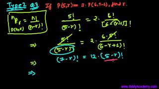 Permutations Question Solving for r Type2  Combinations amp Permutations Lecture 27 [upl. by Ladnek]