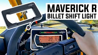 EVP Billet Shift Light for CanAm Maverick R [upl. by Neeruan685]