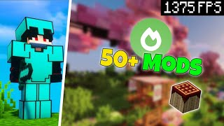 50 Mods for Minecraft 1201  Pojav launcher and Java edition [upl. by Marlowe]