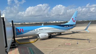 TRIP REPORT  TUI AIRWAYS  737800  PALMA DE MALLORCANEWCASTLE  ECONOMY  HD [upl. by Zirtaeb740]