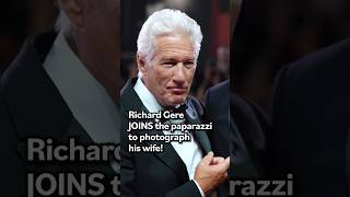 Richard Gere JOINS paparazzi to photograph his wife 🥰 richardgere [upl. by Pippy255]