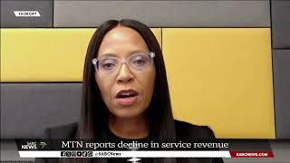 MTN reports decline in service revenue [upl. by Freiman]