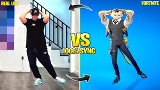 FORTNITE DANCES IN REAL LIFE Million Dollar Baby Riches Desirable Tiktok and Icon Series Dances [upl. by Ardnaeed]