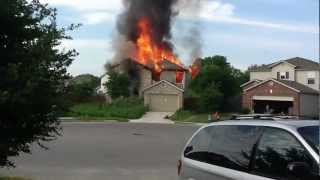 House Fire on Sunbird Lake  4102012 [upl. by Otha]