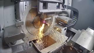 Bystronic Bystar Tube 130 Cutting [upl. by Rehpotsrhc982]