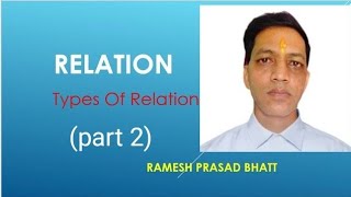 Types of relationssymmetric relation antisymmetric relationasymmetric relationmathematics 9  12 [upl. by Noret]