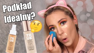 NAJLEPSZY PODKŁAD DROGERYJNY NOWOŚĆ CATRICE TRUE SKIN  TEST 10H HIT CZY KIT [upl. by Randy]