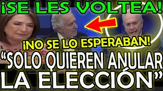 ¡ESTO ES GRAVE ¡SE LES VOLTEA EN VIVO quotQUIEREN ANULAR LA ELECCION PORQUE PERDERANquot [upl. by Krahling]