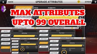 NBA 2K20 MOBILE  Max and upgrade all attributes in 2K store [upl. by Attenwad290]