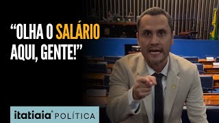 CLEITINHO COMPARA DIAS DE TRABALHO E SALÁRIOS DE POLÍTICOS E DOS BRASILEIROS [upl. by Llenrev]